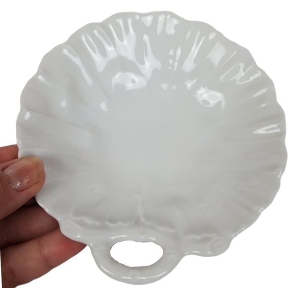 Giraud limoges france scalloped candy dish trinket tray catchall - Picture 2 of 8